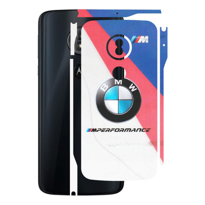 Motorola Phone Skins (All Models) - BMW Logo Performance - Matte Finish (M-27) Motorola Moto G6 Play