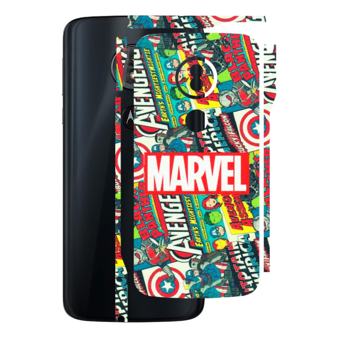 Motorola Phone Skins (All Models) - Marvel Comic Lover - Matte Finish (M-30) Motorola Moto G6 Play