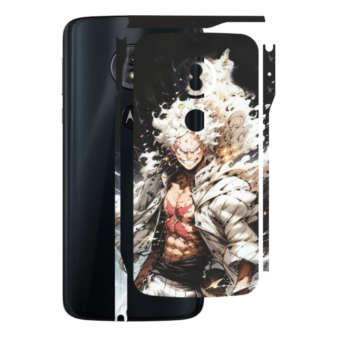 Motorola Phone Skins (All Models) - Anime Angry Classy Character - Matte Finish (M-34) Motorola Moto G6 Play