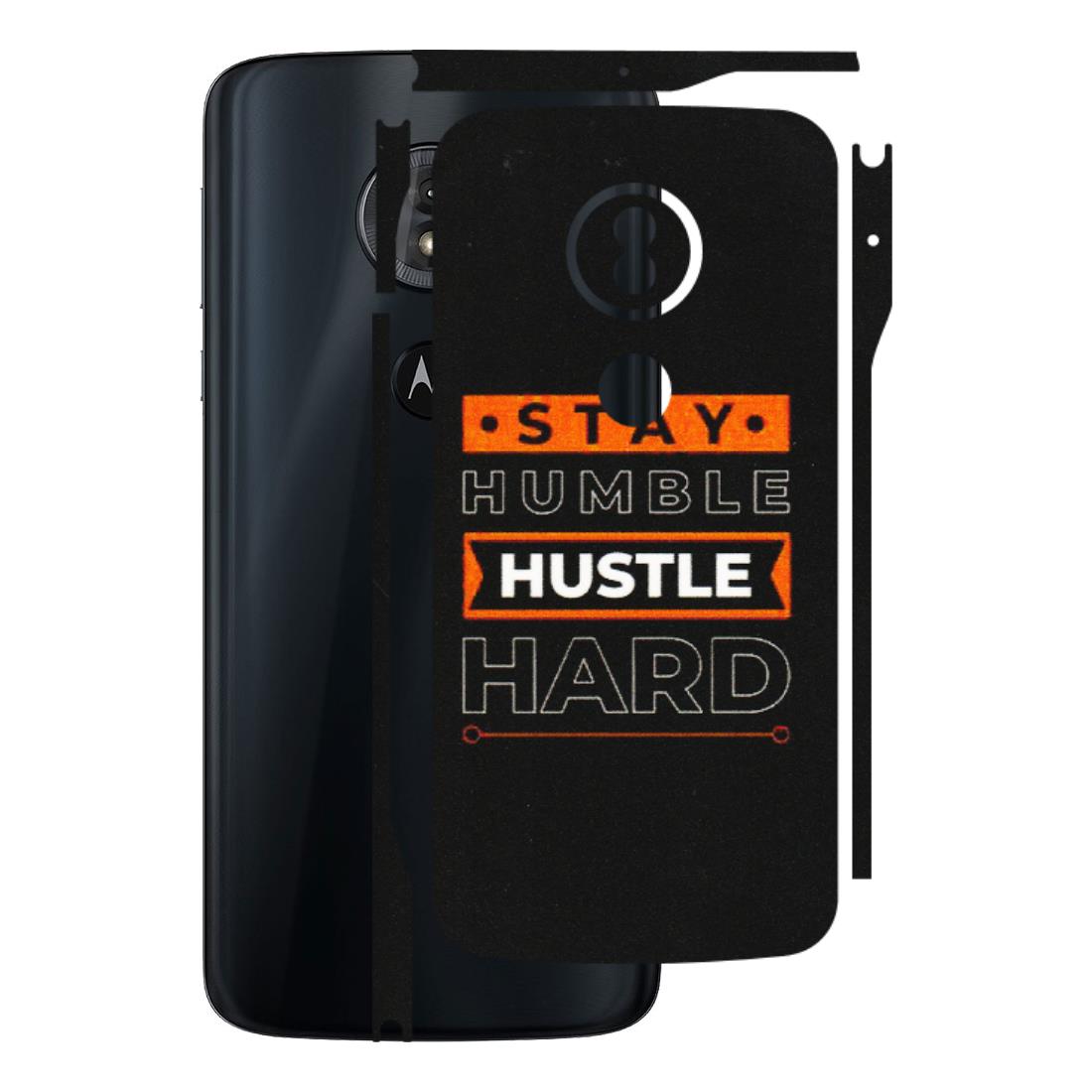 Motorola Phone Skins (All Models) - Stay Humble Stay Hard - Matte Finish (M-48) Motorola Moto G6 Play