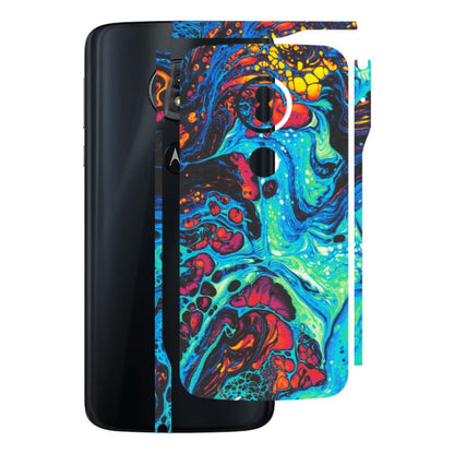 Motorola Phone Skins (All Models) - Majestic Galactic Marbel - Matte Finish (M-85) Motorola Moto G6 Play