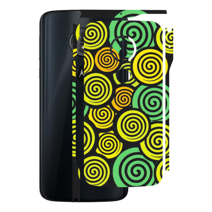 Motorola Phone Skins (All Models) - Crazy Spiral - Matte Finish (M-91) Motorola Moto G6 Play