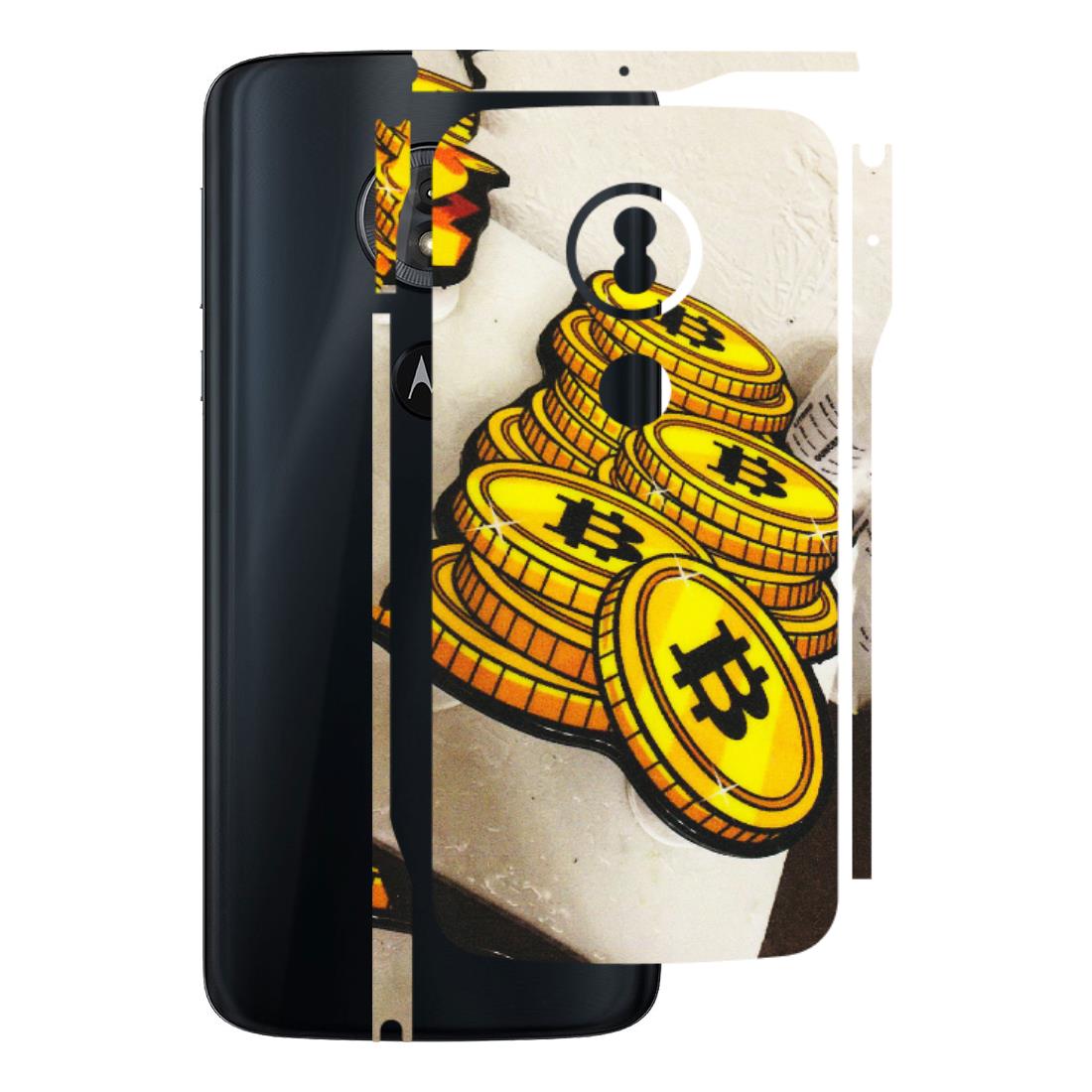 Motorola Phone Skins (All Models) - Billionaire Bitcoin Collection - Matte Finish (M-92) Motorola Moto G6 Play