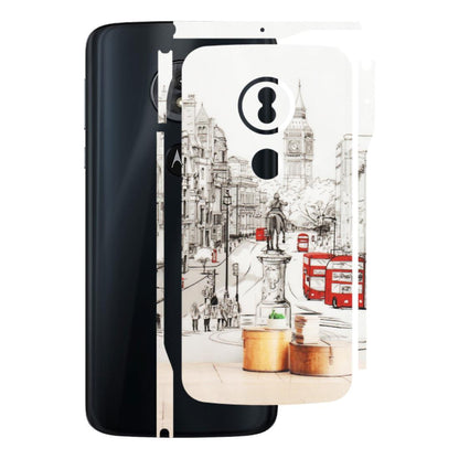 Motorola Phone Skins (All Models) - London Street - Transparent Finish (T-02) Motorola Moto G6 Play