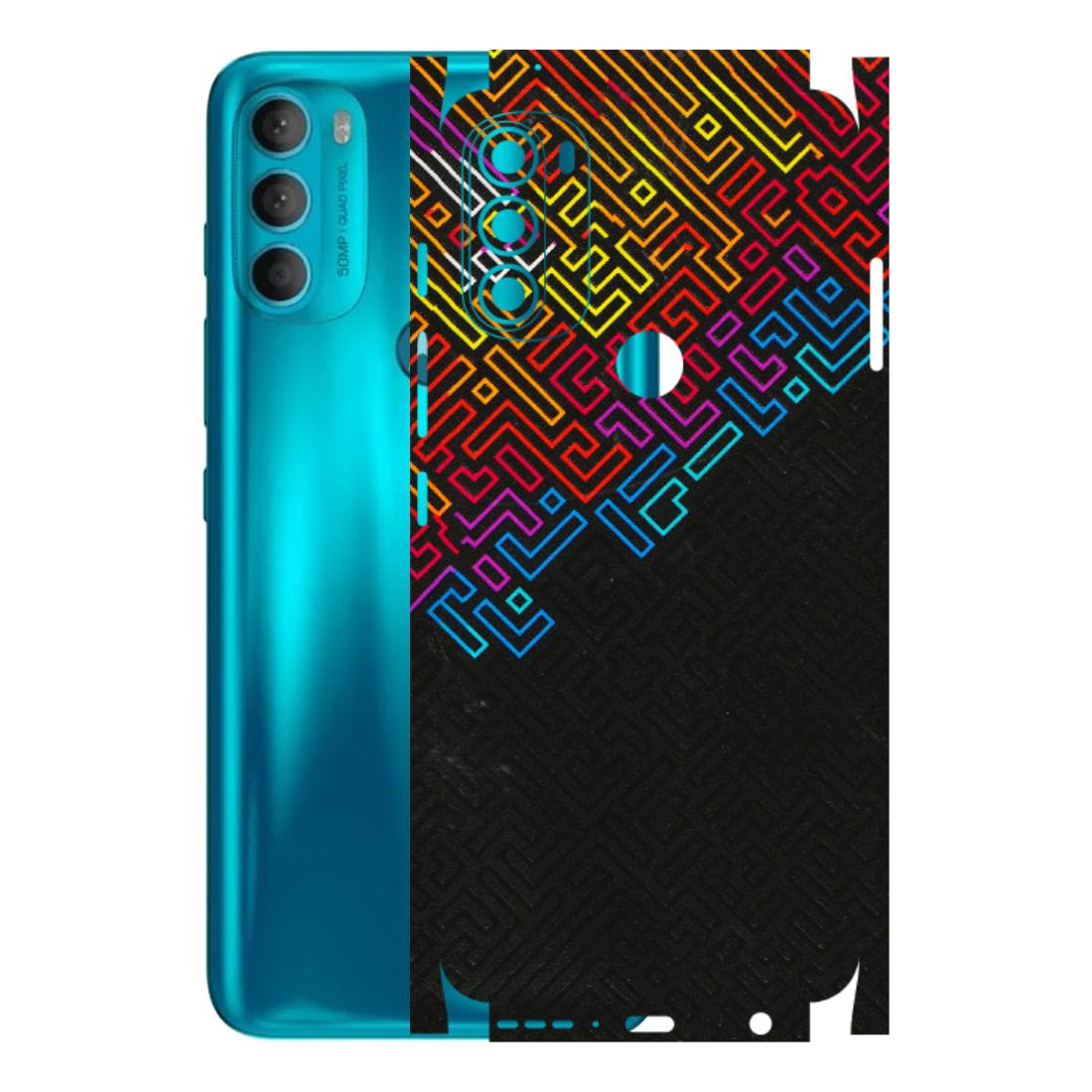 Motorola Phone Skins (All Models) - Dotme Pattern Art - 3D Embossed Finish (L-121) Motorola Moto G71 (5G)