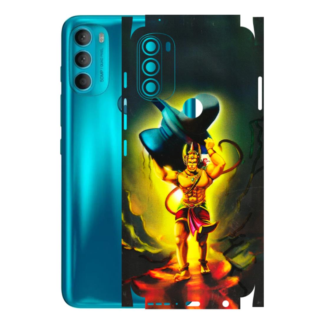 Motorola Phone Skins (All Models) - Hanuman Ji - 3D Embossed Finish (L-128) Motorola Moto G71 (5G)