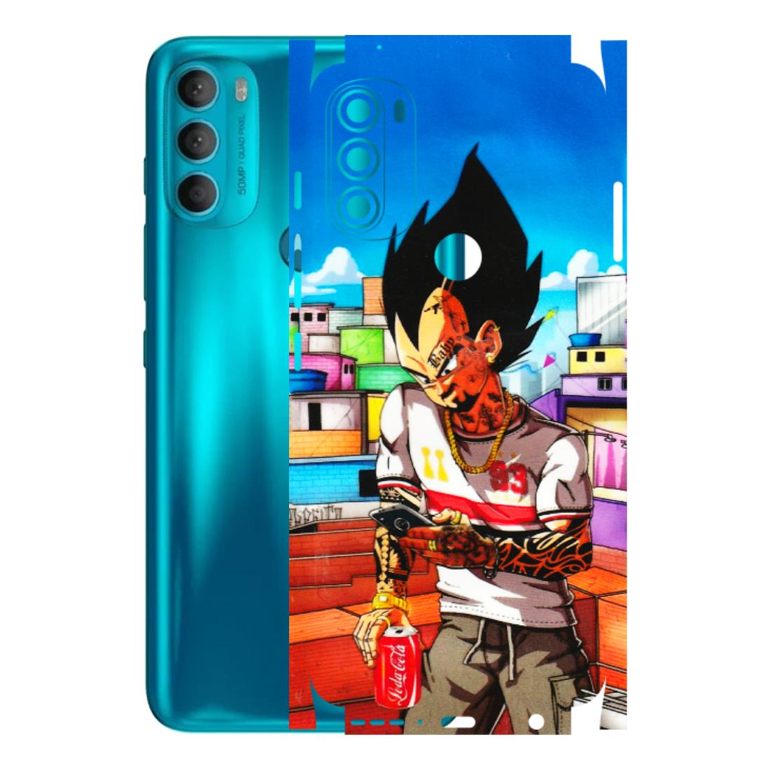 Motorola Phone Skins (All Models) - Vegeta - 3D Embossed Finish (L-136) Motorola Moto G71 (5G)