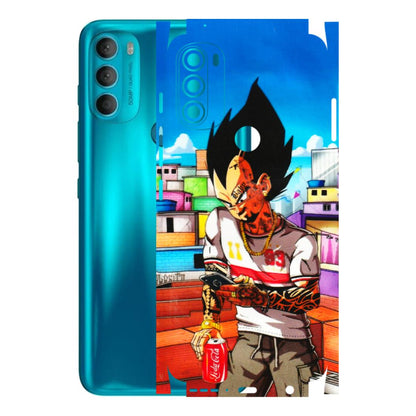 Motorola Phone Skins (All Models) - Vegeta - 3D Embossed Finish (L-136) Motorola Moto G71 (5G)