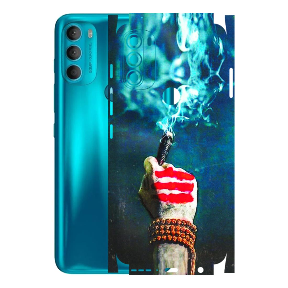 Motorola Phone Skins (All Models) - Mahadev Bhakt - 3D Embossed Finish (L-146) Motorola Moto G71 (5G)