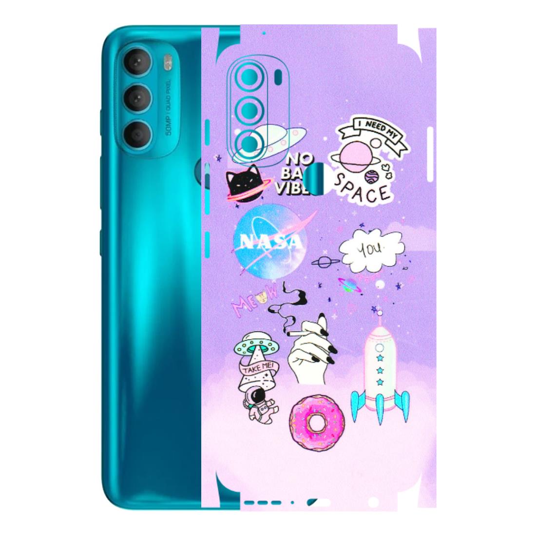 Motorola Phone Skins (All Models) - I Need My Nasa Skin - 3D Embossed Finish (L-149) Motorola Moto G71 (5G)