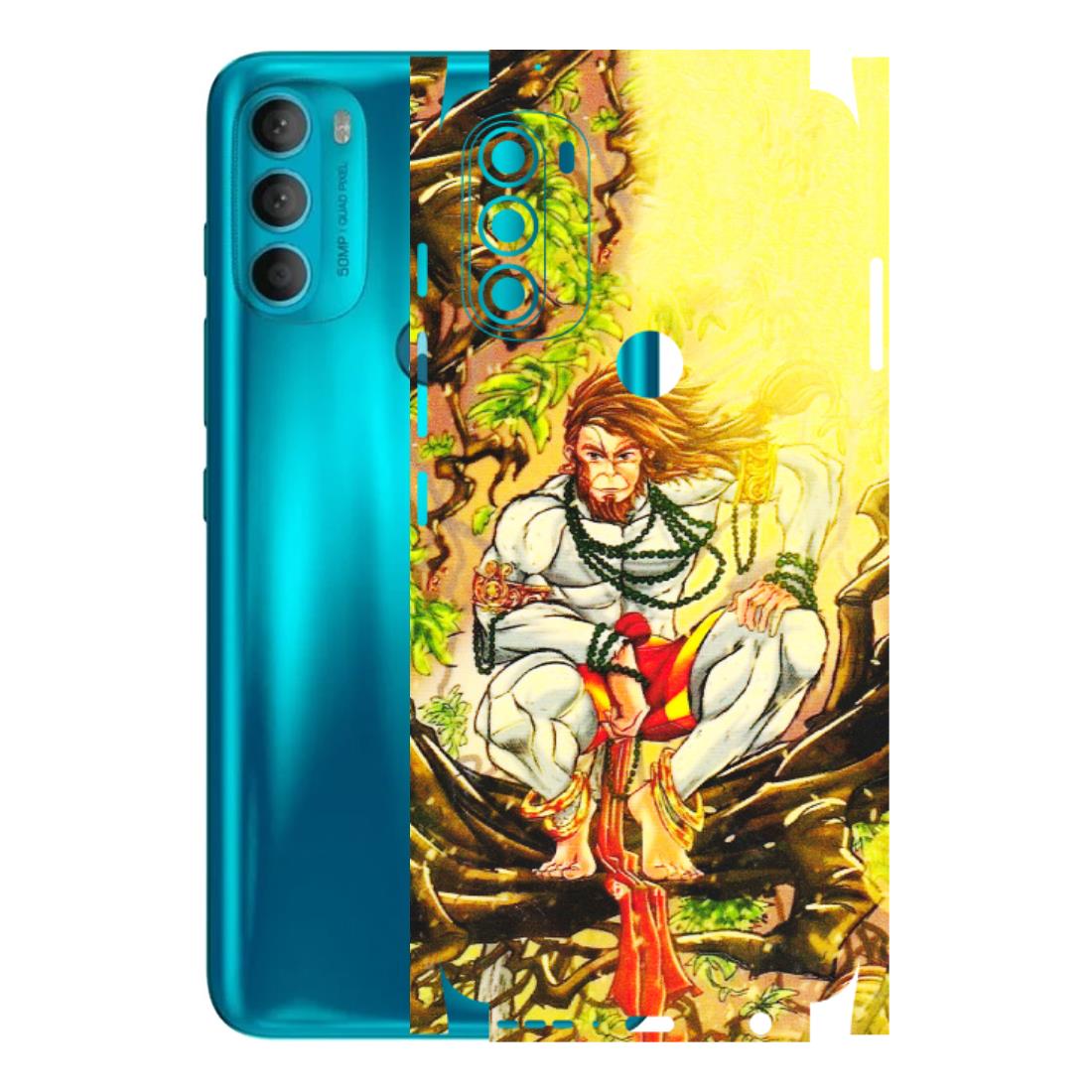 Motorola Phone Skins (All Models) - Lord Hanuman - 3D Embossed Finish (L-152) Motorola Moto G71 (5G)