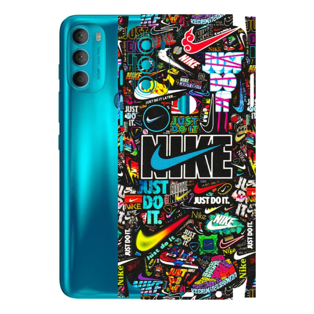 Motorola Phone Skins (All Models) - Just Do It Doodles - 3D Embossed Finish (L-166) Motorola Moto G71 (5G)
