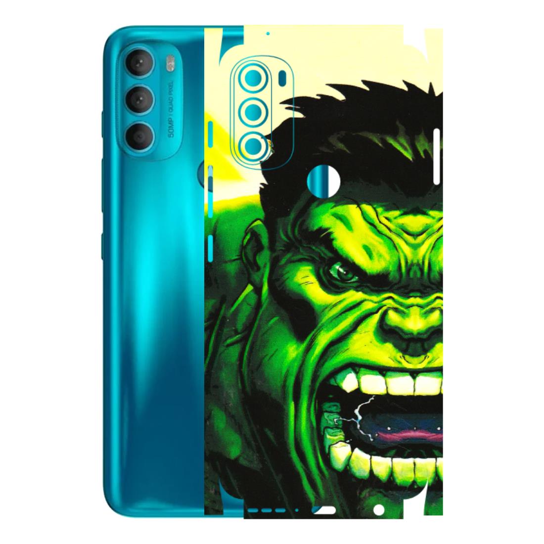 Motorola Phone Skins (All Models) - Hulk - 3D Embossed Finish (L-180) Motorola Moto G71 (5G)