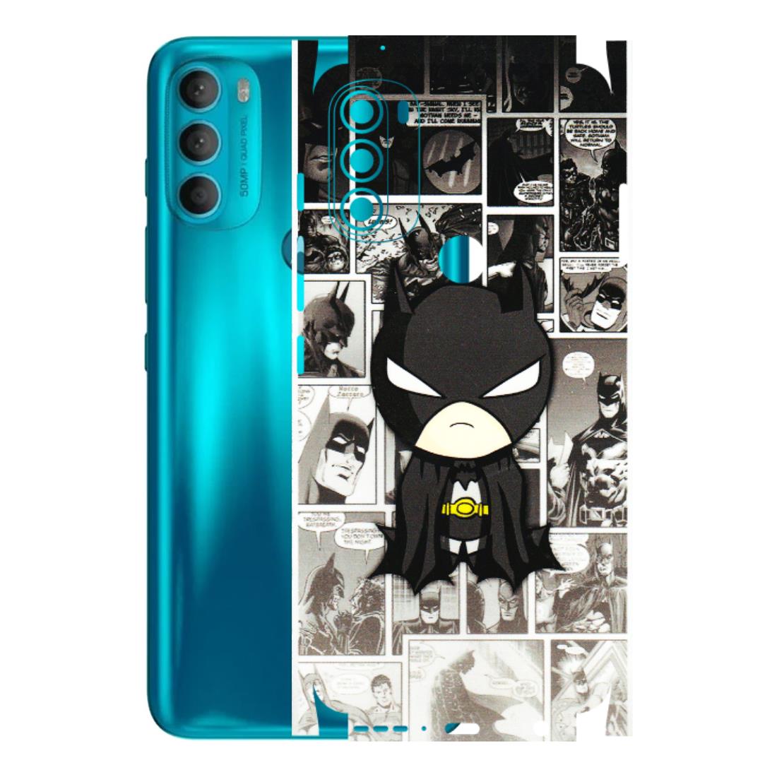 Motorola Phone Skins (All Models) - Toon Batman - 3D Embossed Finish (L-182) Motorola Moto G71 (5G)