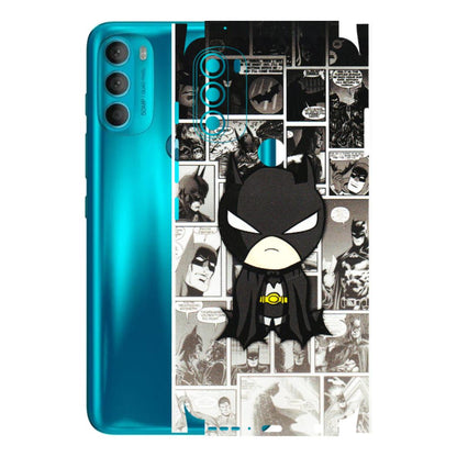 Motorola Phone Skins (All Models) - Toon Batman - 3D Embossed Finish (L-182) Motorola Moto G71 (5G)