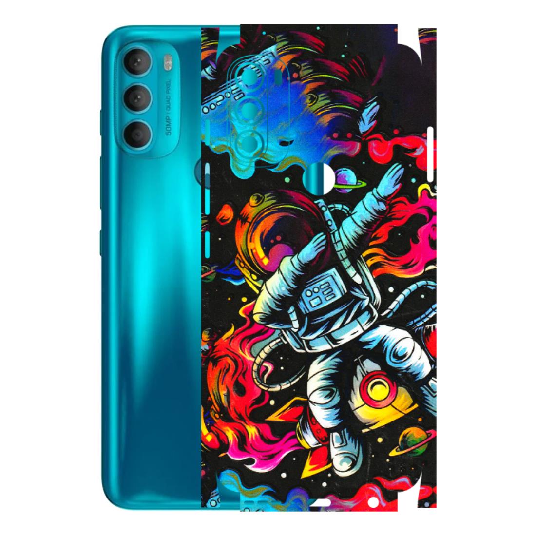 Motorola Phone Skins (All Models) - Astronaut Dope - 3D Embossed Finish (L-191) Motorola Moto G71 (5G)