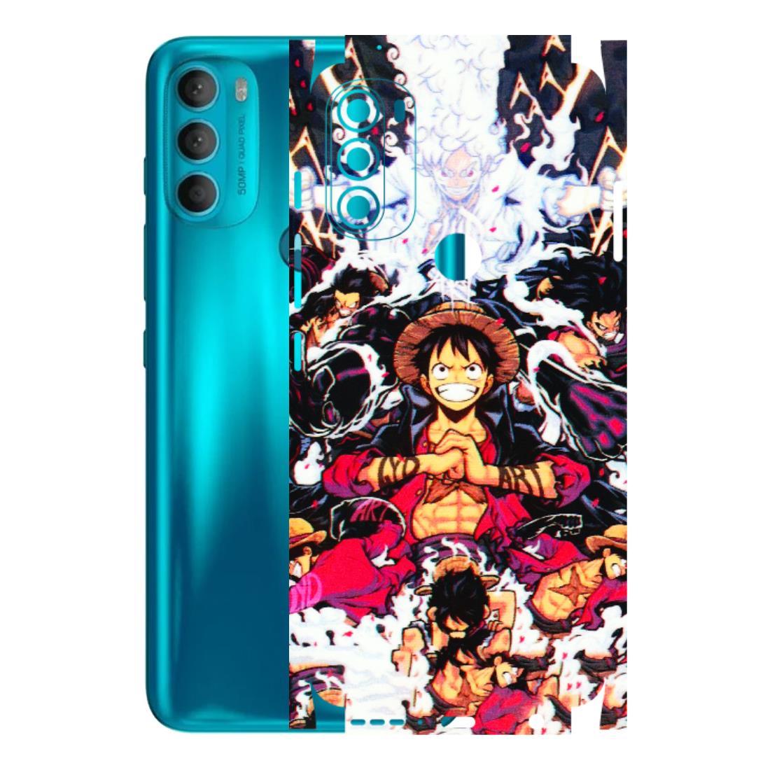 Motorola Phone Skins (All Models) - Luffy Anime Character - 3D Embossed Finish (L-203) Motorola Moto G71 (5G)
