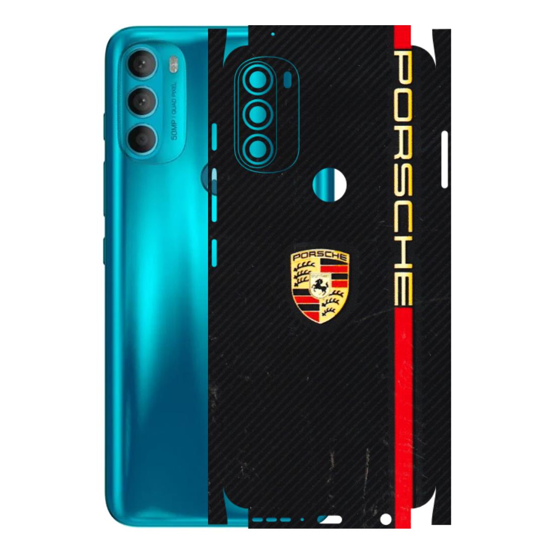 Motorola Phone Skins (All Models) - Premium Porsche - 3D Embossed Finish (L-225) Motorola Moto G71 (5G)