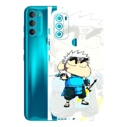 Motorola Phone Skins (All Models) - Angry Young Shinchan - 3D Embossed Finish (L-226) Motorola Moto G71 (5G)