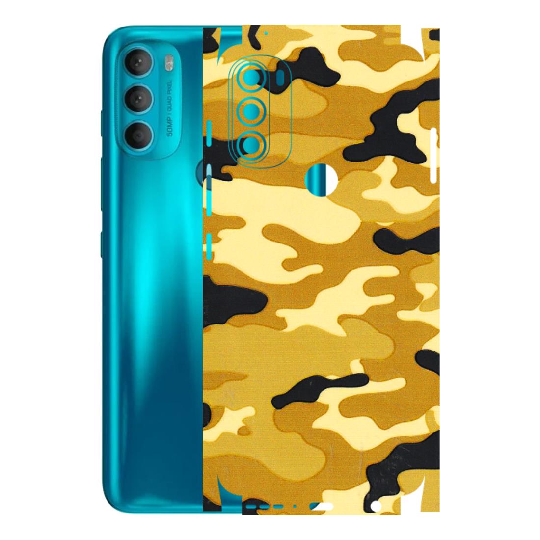Motorola Phone Skins (All Models) - Indian Camo - 3D Embossed Finish (L-228) Motorola Moto G71 (5G)