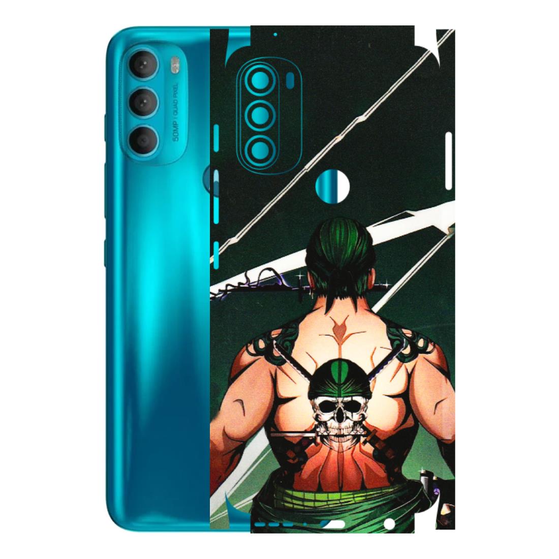 Motorola Phone Skins (All Models) - Zoro Anime - 3D Embossed Finish (L-23) Motorola Moto G71 (5G)