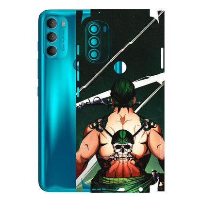 Motorola Phone Skins (All Models) - Zoro Anime - 3D Embossed Finish (L-23) Motorola Moto G71 (5G)