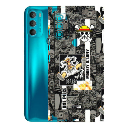 Motorola Phone Skins (All Models) - Cuffy Anime MonkeyCamic - 3D Embossed Finish (L-242) Motorola Moto G71 (5G)