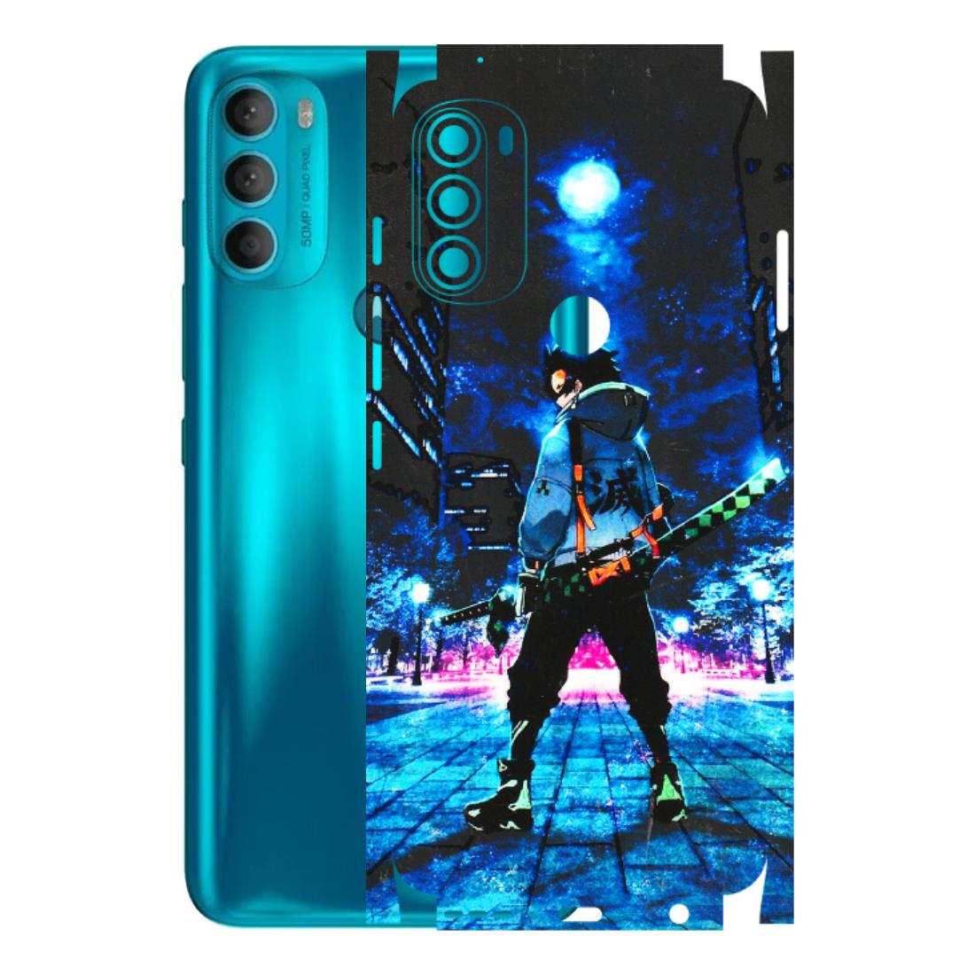 Motorola Phone Skins (All Models) - Demon Slayer Sword - 3D Embossed Finish (L-247) Motorola Moto G71 (5G)