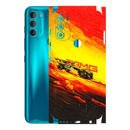 Motorola Phone Skins (All Models) - AMG Car Speed Cover - 3D Embossed Finish (L-256) Motorola Moto G71 (5G)