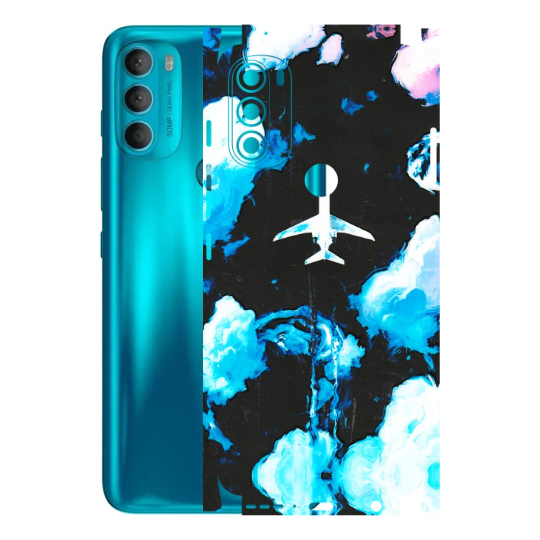 Motorola Phone Skins (All Models) - Travel In Airline - 3D Embossed Finish (L-264) Motorola Moto G71 (5G)