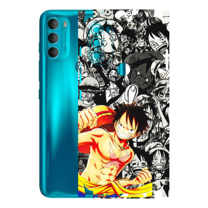 Motorola Phone Skins (All Models) - Anime Comics Games Doodles - 3D Embossed Finish (L-27) Motorola Moto G71 (5G)