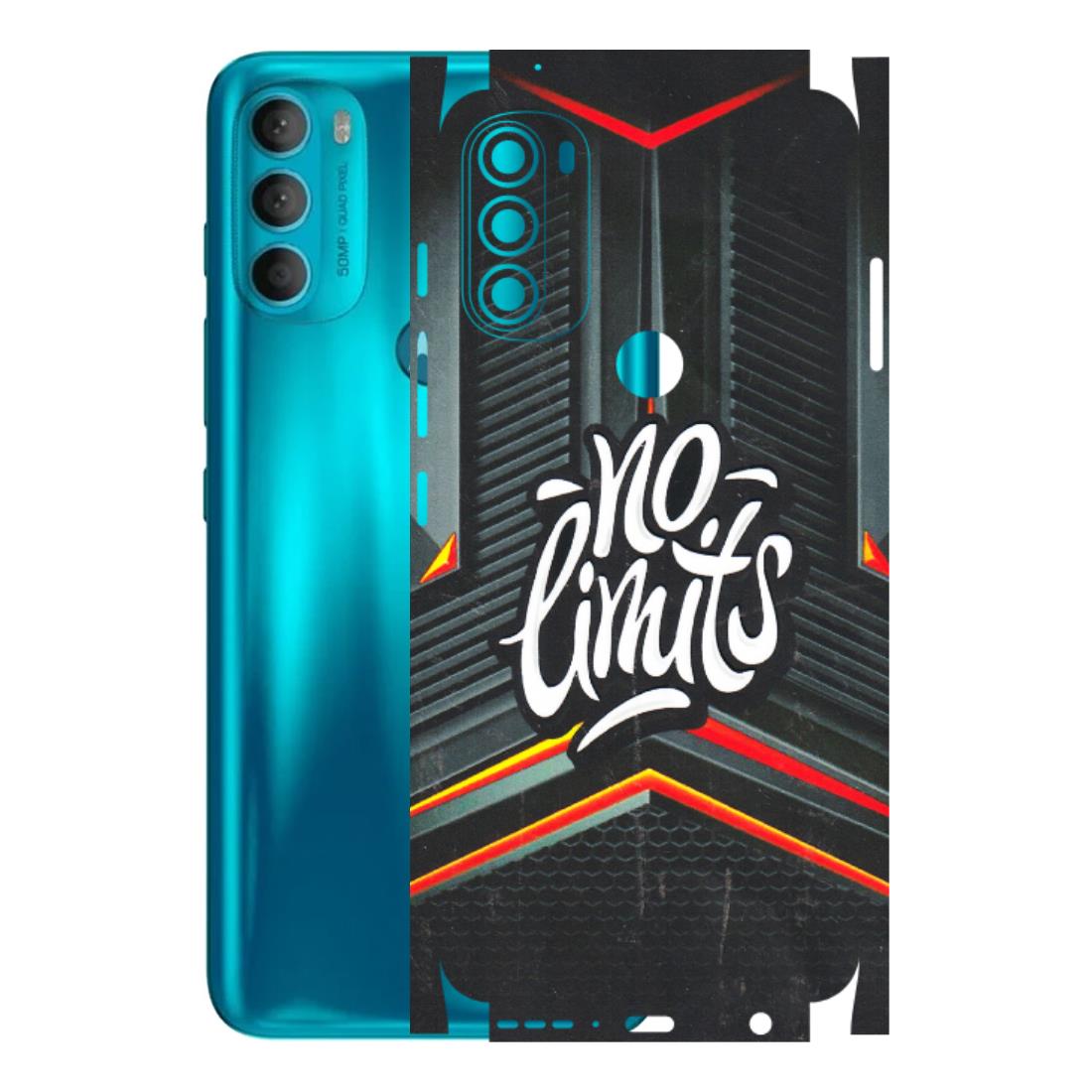 Motorola Phone Skins (All Models) - No Limits - 3D Embossed Finish (L-286) Motorola Moto G71 (5G)