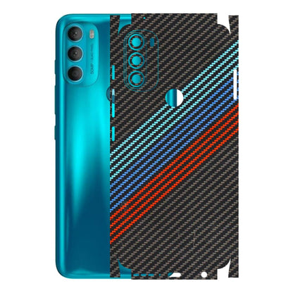 Motorola Phone Skins (All Models) - Carbon BM - 3D Embossed Finish (L-302) Motorola Moto G71 (5G)
