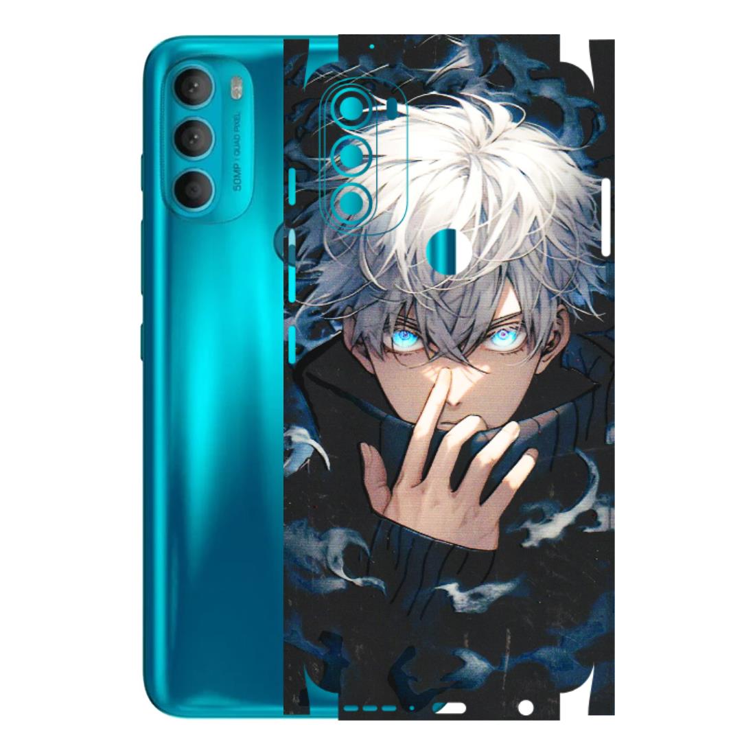 Motorola Phone Skins (All Models) - New Jujutsu Kaisen Anime - 3D Embossed Finish (L-313) Motorola Moto G71 (5G)