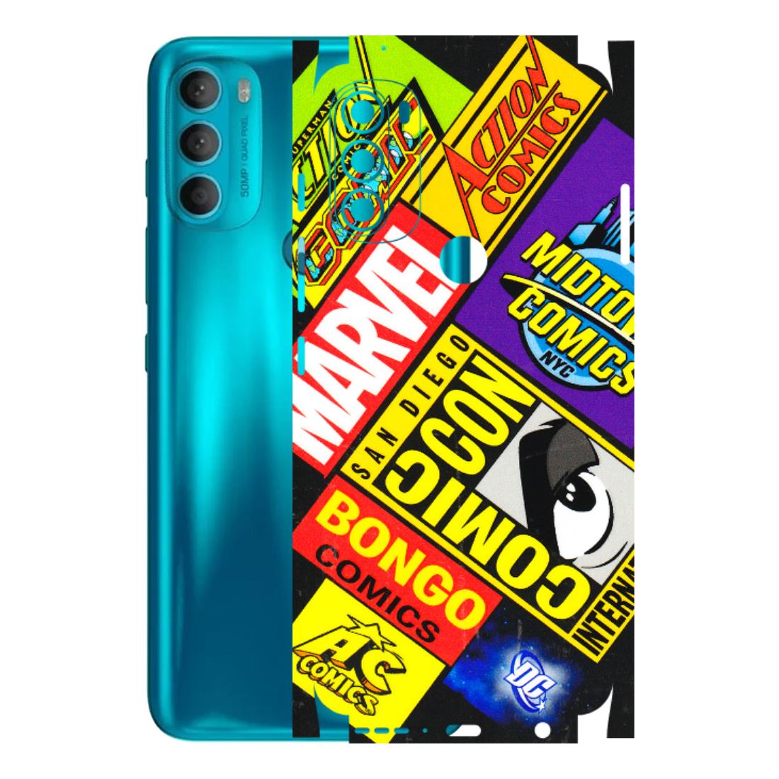 Motorola Phone Skins (All Models) - Bongo Comic Con - 3D Embossed Finish (L-325) Motorola Moto G71 (5G)