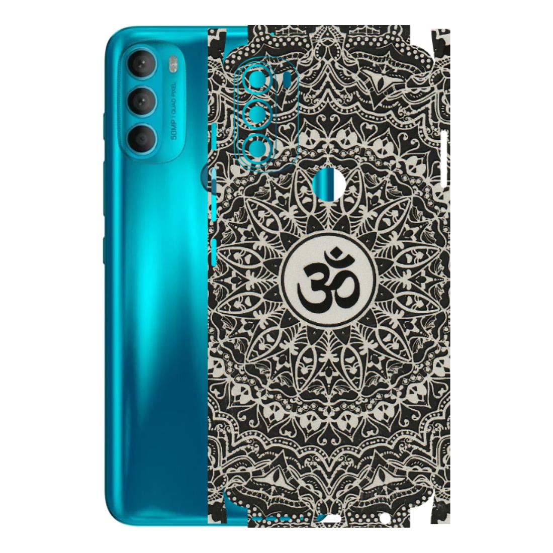 Motorola Phone Skins (All Models) - Aum Elegant Mandala - 3D Embossed Finish (L-62) Motorola Moto G71 (5G)