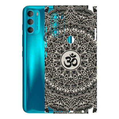 Motorola Phone Skins (All Models) - Aum Elegant Mandala - 3D Embossed Finish (L-62) Motorola Moto G71 (5G)