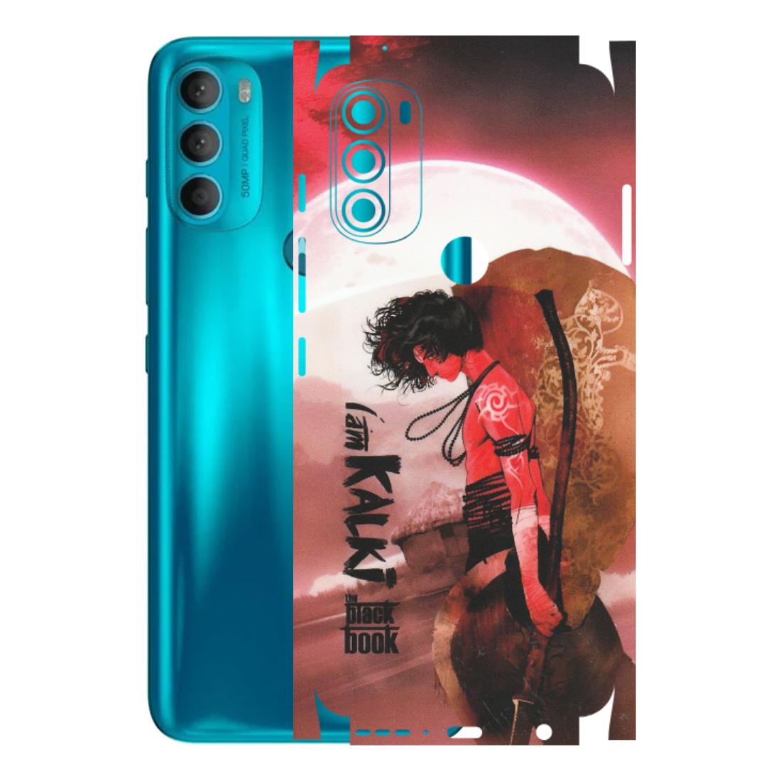 Motorola Phone Skins (All Models) - The Black Book Kalia Anime - Matte Finish (M-129) Motorola Moto G71 (5G)