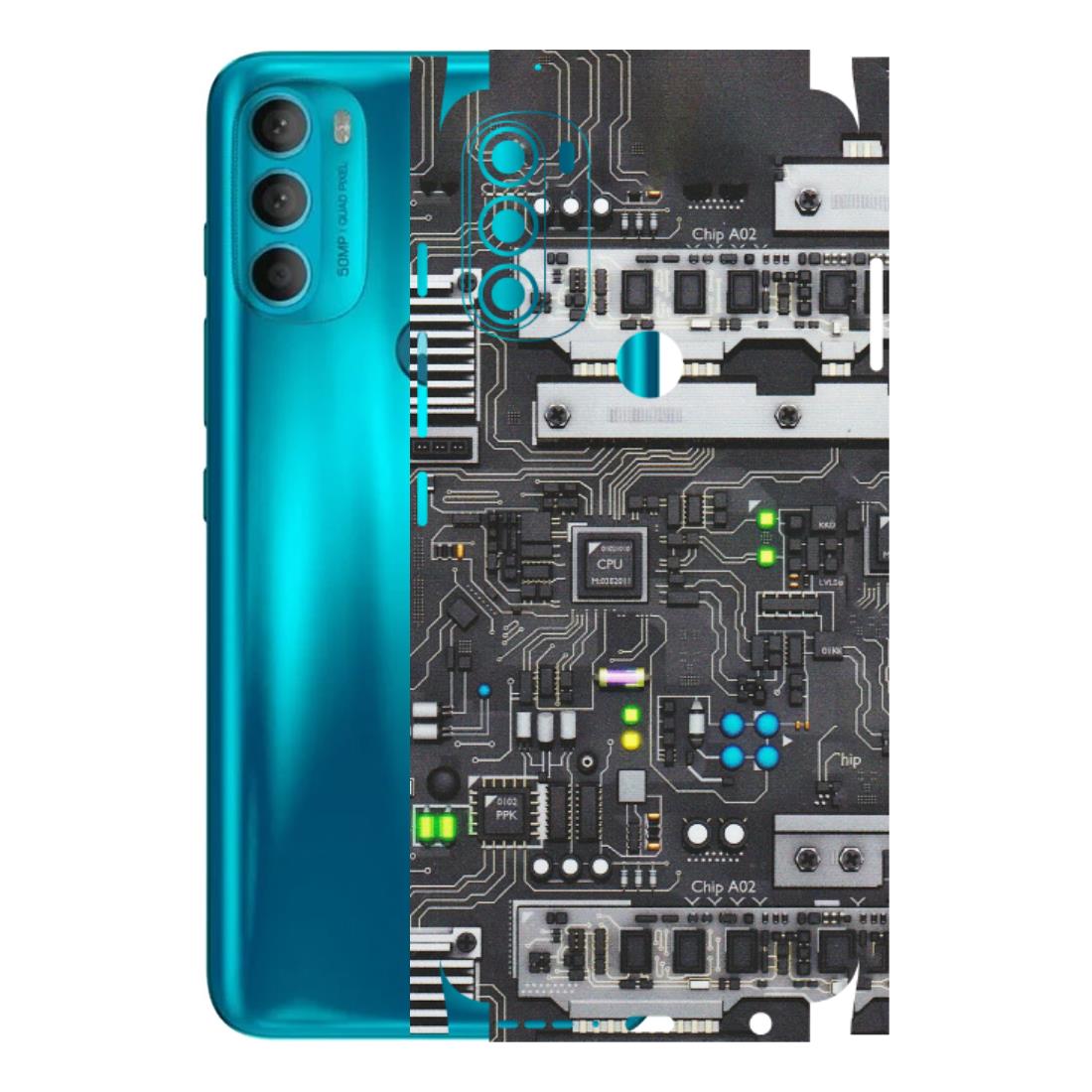 Motorola Phone Skins (All Models) - Motherboard Internals - Matte Finish (M-135) Motorola Moto G71 (5G)