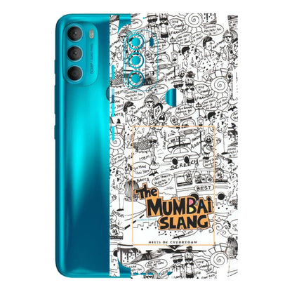 Motorola Phone Skins (All Models) - The Mumbai Slang - Matte Finish (M-142) Motorola Moto G71 (5G)
