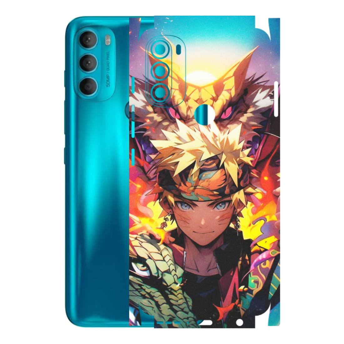 Motorola Phone Skins (All Models) - Angry Naruto Anime - Matte Finish (M-148) Motorola Moto G71 (5G)