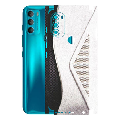 Motorola Phone Skins (All Models) - Black And White Iconic Convoy - Matte Finish (M-149) Motorola Moto G71 (5G)