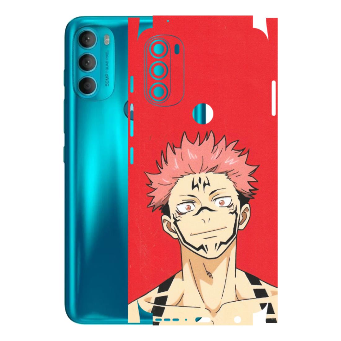 Motorola Phone Skins (All Models) - Ryomen Sukuna Fun Anime - Matte Finish (M-153) Motorola Moto G71 (5G)
