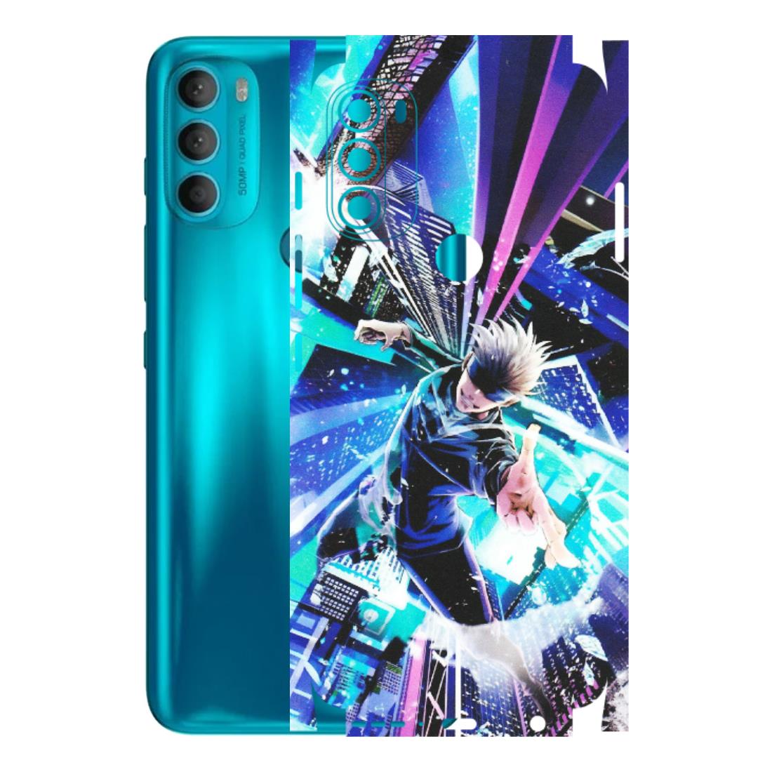 Motorola Phone Skins (All Models) - Manga Action Jujustu Kaisen Anime - Matte Finish (M-155) Motorola Moto G71 (5G)