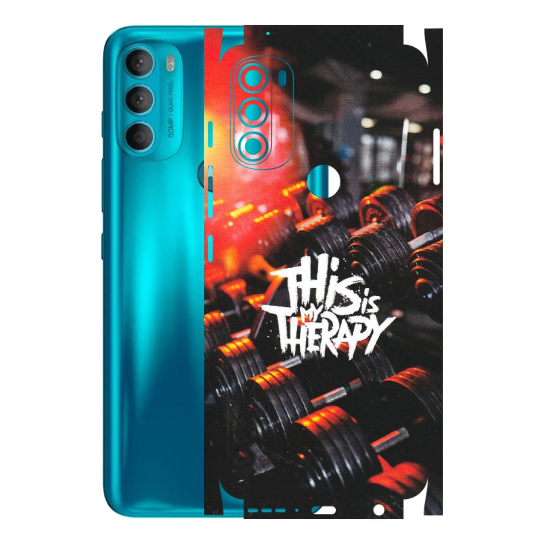 Motorola Phone Skins (All Models) - GYM Lover Therapy - Matte Finish (M-160) Motorola Moto G71 (5G)
