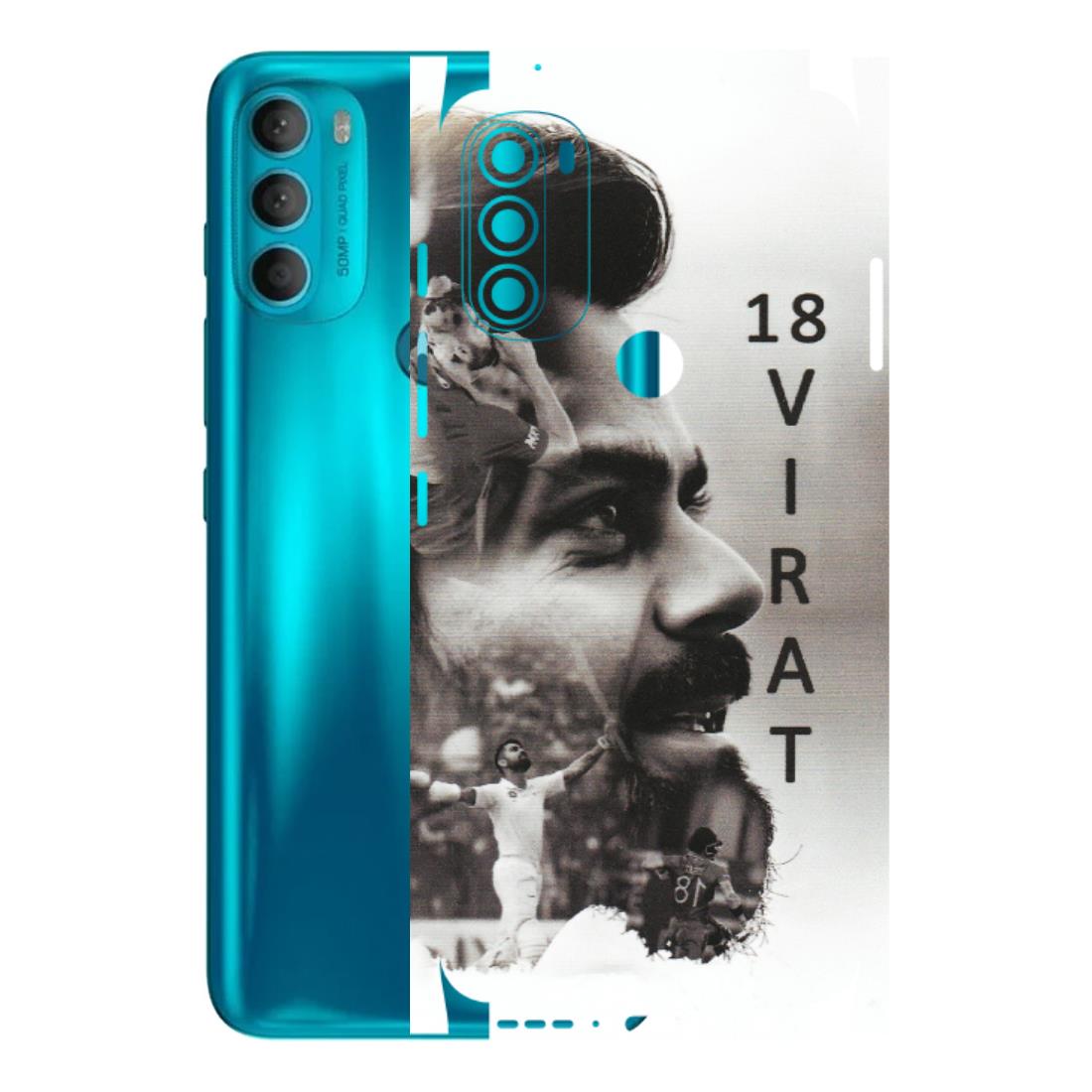 Motorola Phone Skins (All Models) - Virat Kohli Cricketer - Matte Finish (M-163) Motorola Moto G71 (5G)