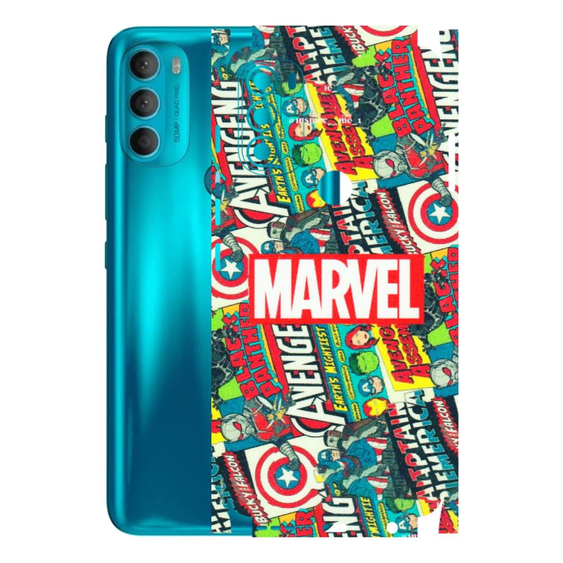 Motorola Phone Skins (All Models) - Marvel Comic Lover - Matte Finish (M-30) Motorola Moto G71 (5G)