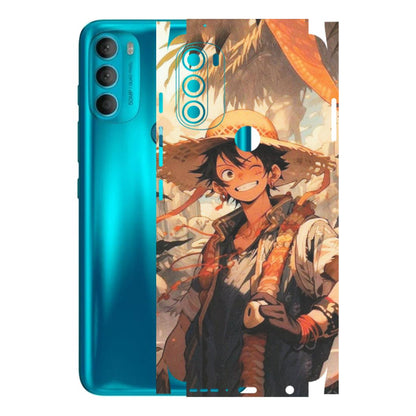 Motorola Phone Skins (All Models) - Anime Character Smile - Matte Finish (M-33) Motorola Moto G71 (5G)