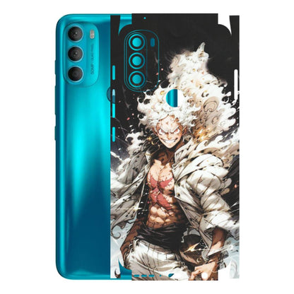 Motorola Phone Skins (All Models) - Anime Angry Classy Character - Matte Finish (M-34) Motorola Moto G71 (5G)