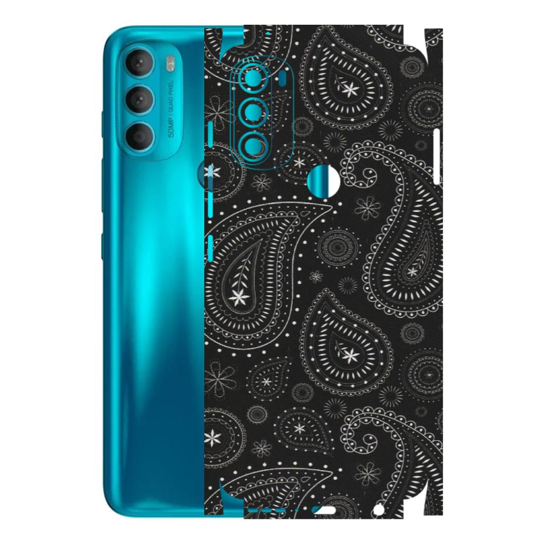 Motorola Phone Skins (All Models) - Black Sober Kerry - Matte Finish (M-37) Motorola Moto G71 (5G)